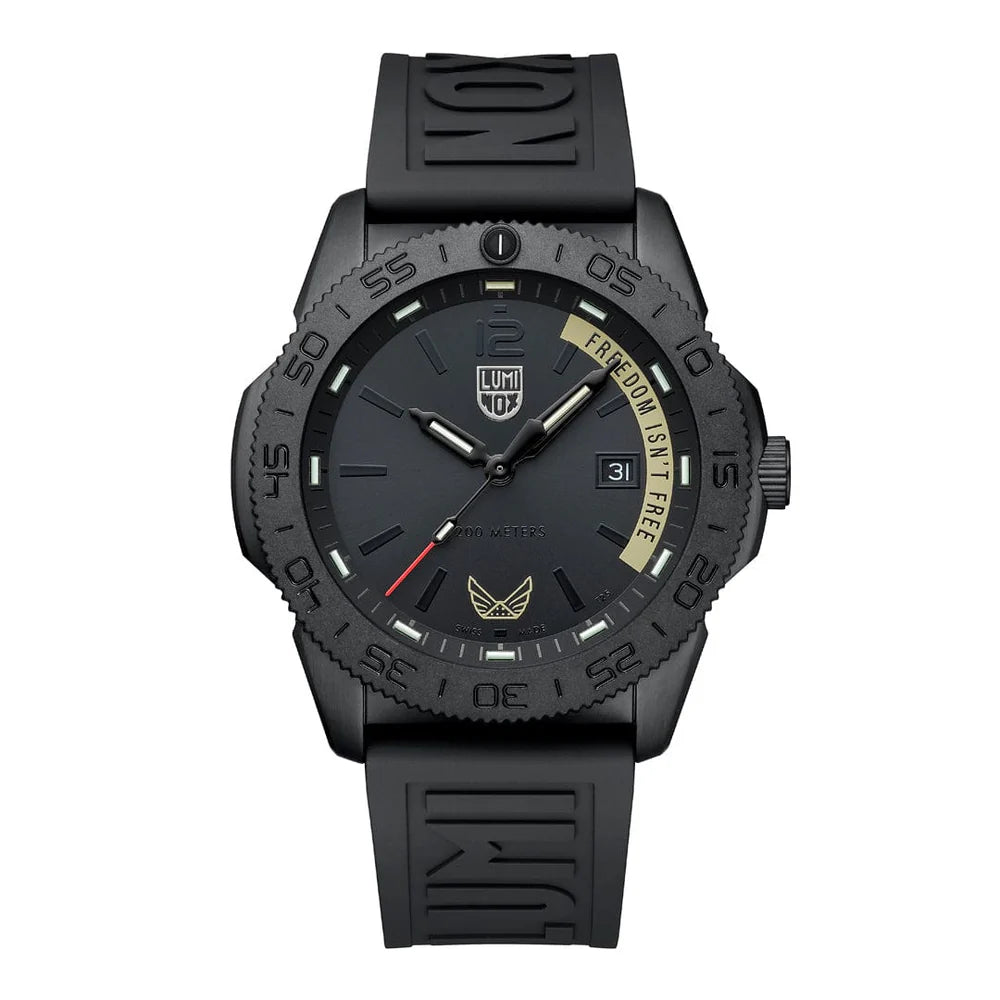 New Luminox VOLITION AMERICA 'Freedom Isn't Free' Dive Watch 44 mm XS.3121.BO.VOL.FR