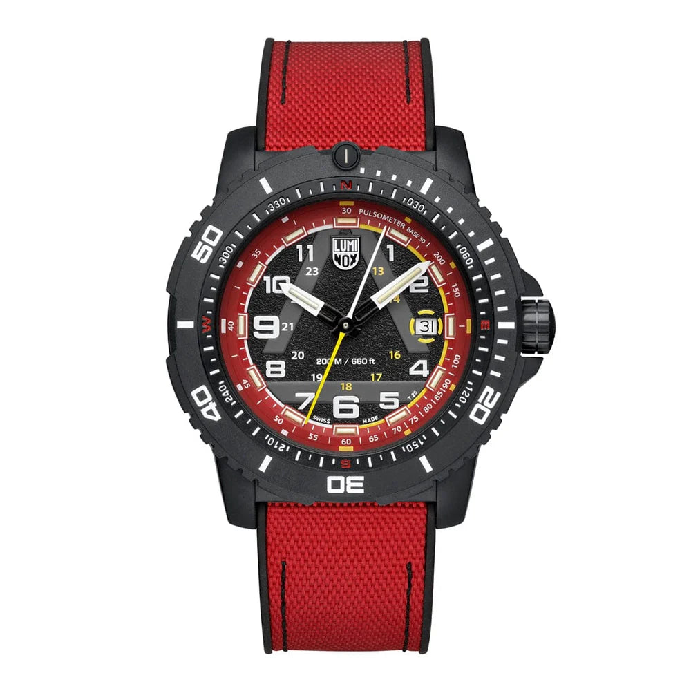 Luminox XL.1095 ICE-SAR 1080 Series 46mm Carbon Black Red Quartz Limited Edition