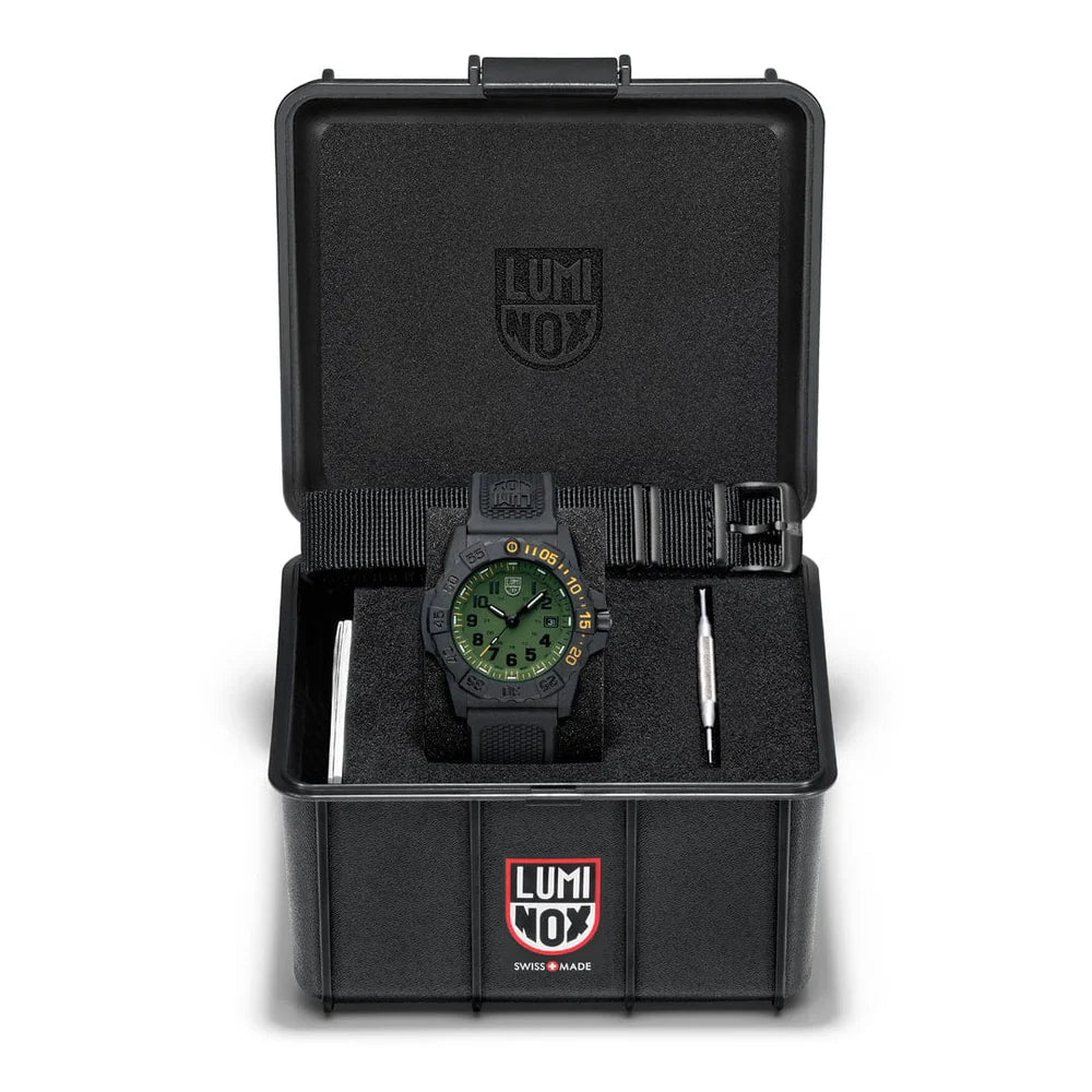 NEW Luminox Navy SEAL Foundation 3500 Series Military Dive XS.3517.NS Watch 45mm