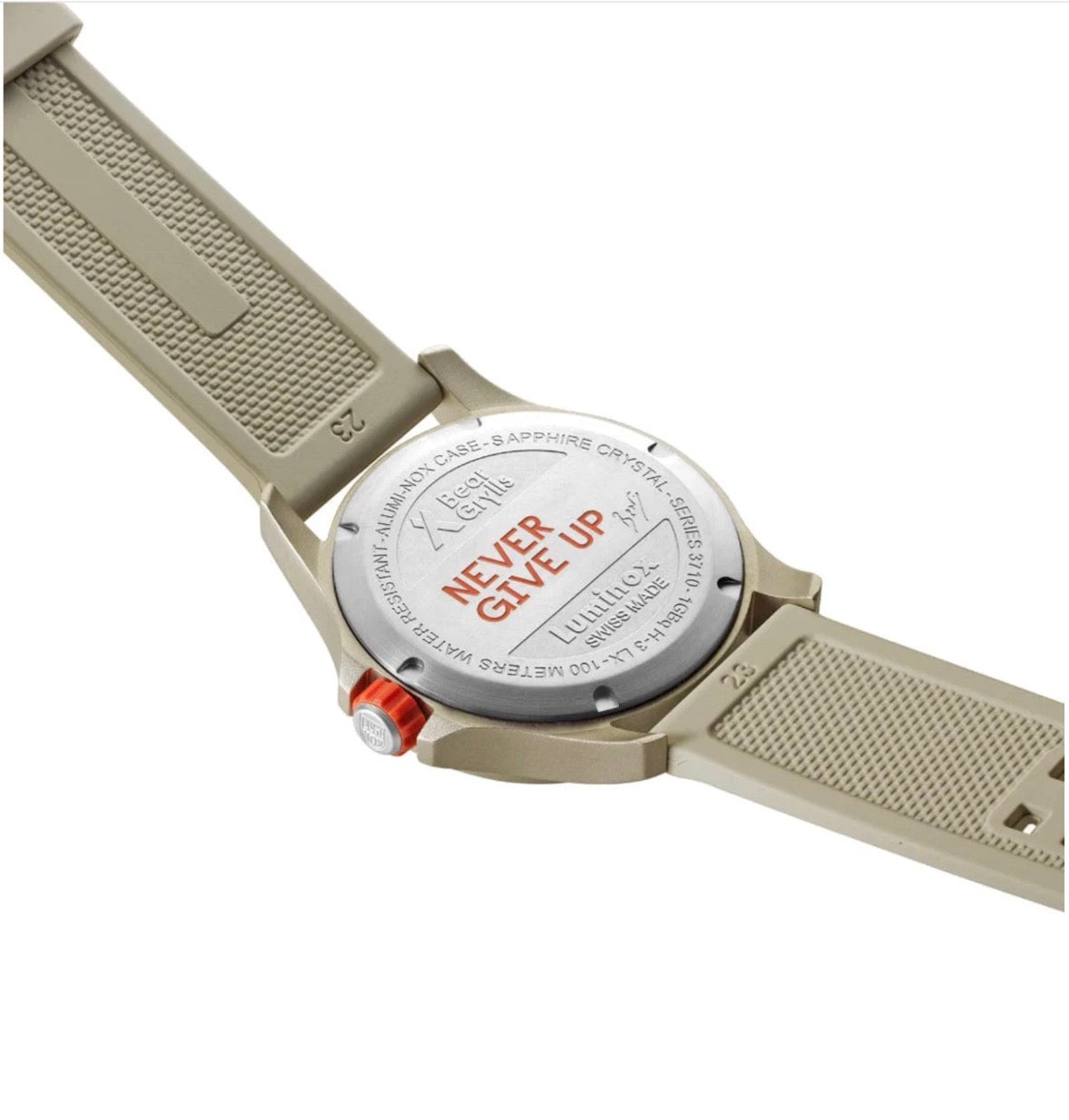 Luminox XB.3717 Bear Grylls Survival Land Beige Rubber 43mm Men's Swiss Watch