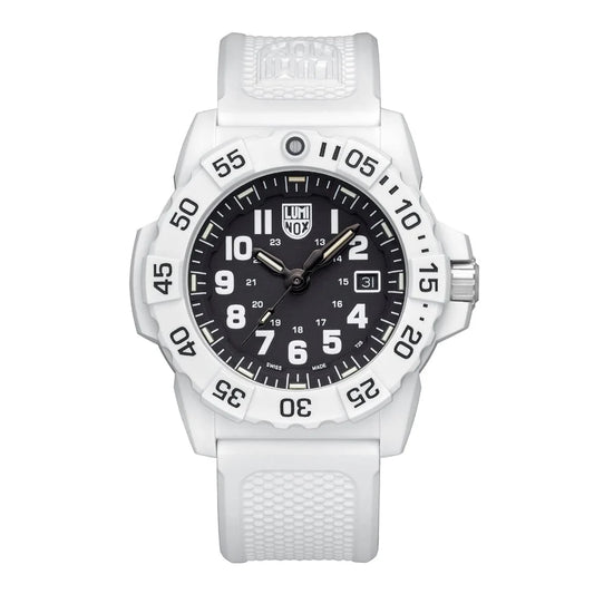 Luminox XS.3507.WB Military Navy Seal 3500 Series Dive Swiss Made Watch 45mm