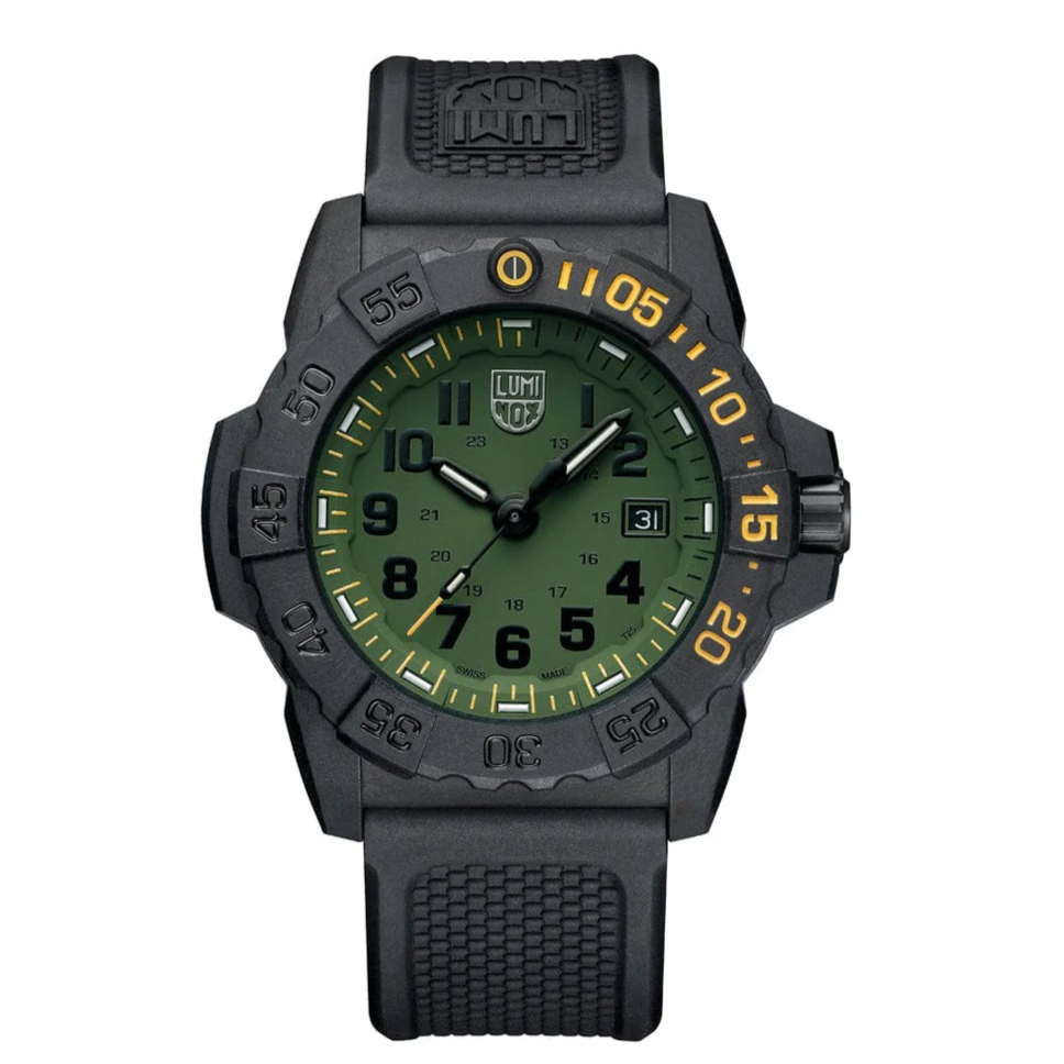 NEW Luminox Navy SEAL Foundation 3500 Series Military Dive XS.3517.NS Watch 45mm