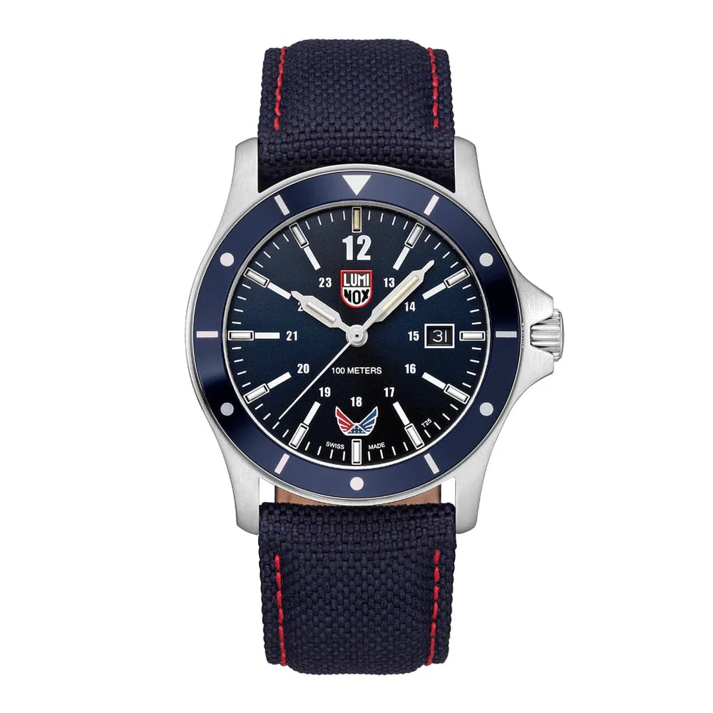 Luminox VOLITION AMERICA Blue Valor Dress Swiss Made Watch 42 mm SKU XS.0913.VOL