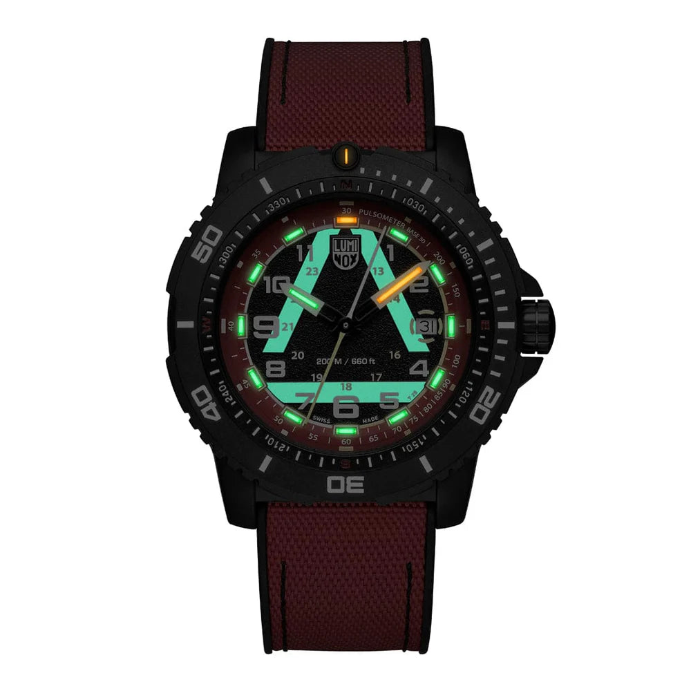 Luminox XL.1095 ICE-SAR 1080 Series 46mm Carbon Black Red Quartz Limited Edition