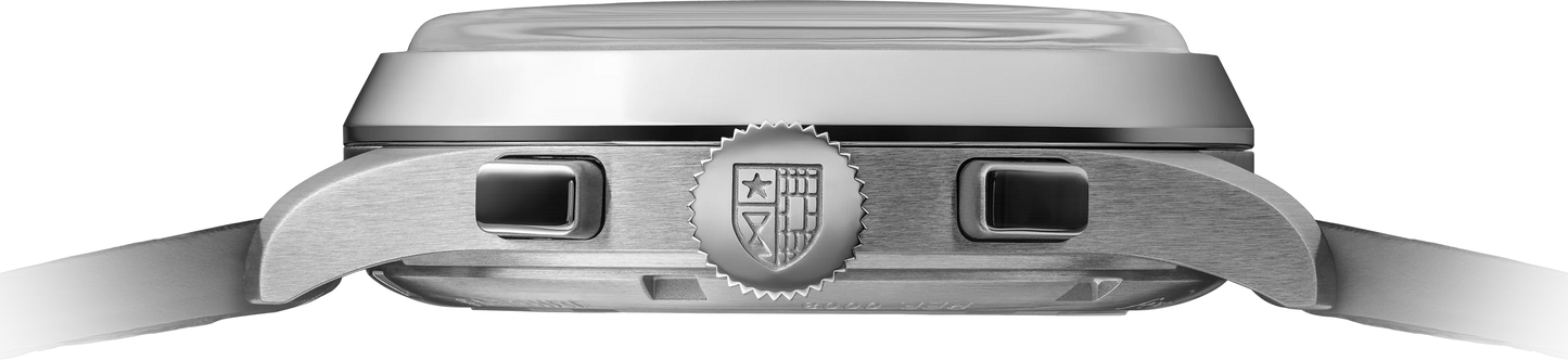 BENRUS Sky-Chief Cirrus White COSC Chronometer ETA 2894 36mm Men's Swiss Watch