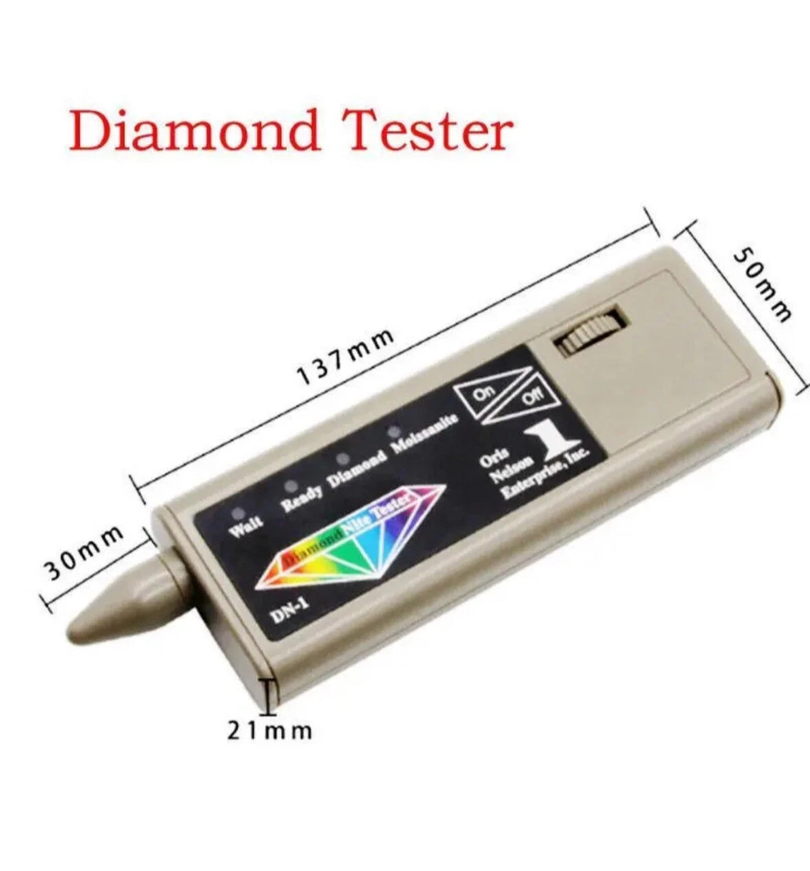 Diamond Nite Dual Tester Test For Diamonds and Moissanite DN-1 Top Quality Item