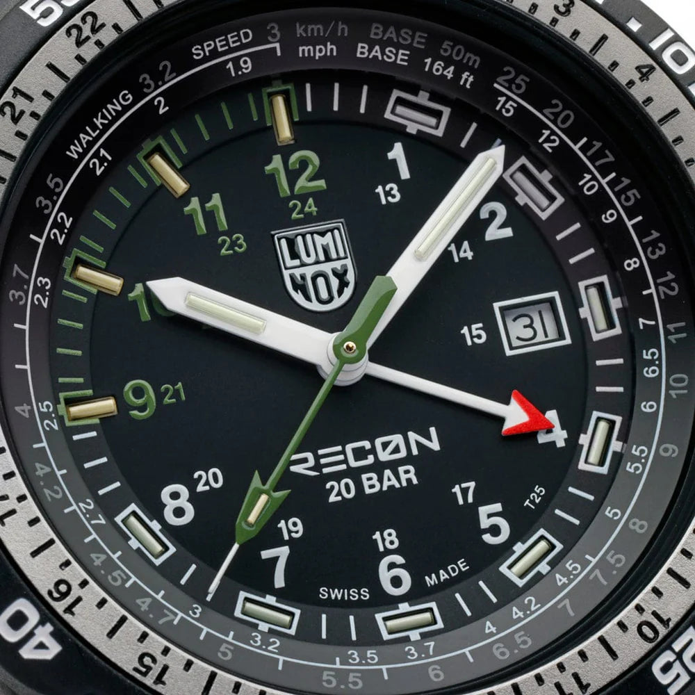 Luminox RECON Nav Spec Outdoor 46 mm XL.8837.2 Swiss Made Watch Sapphire Crystal
