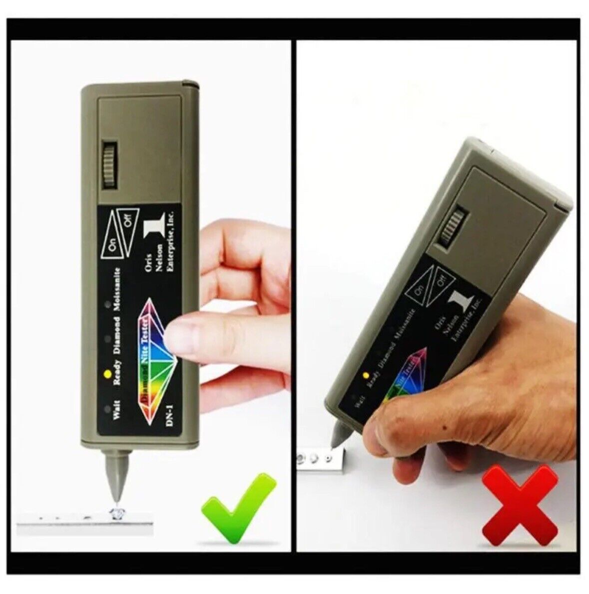 Diamond Nite Dual Tester Test For Diamonds and Moissanite DN-1 Top Quality Item