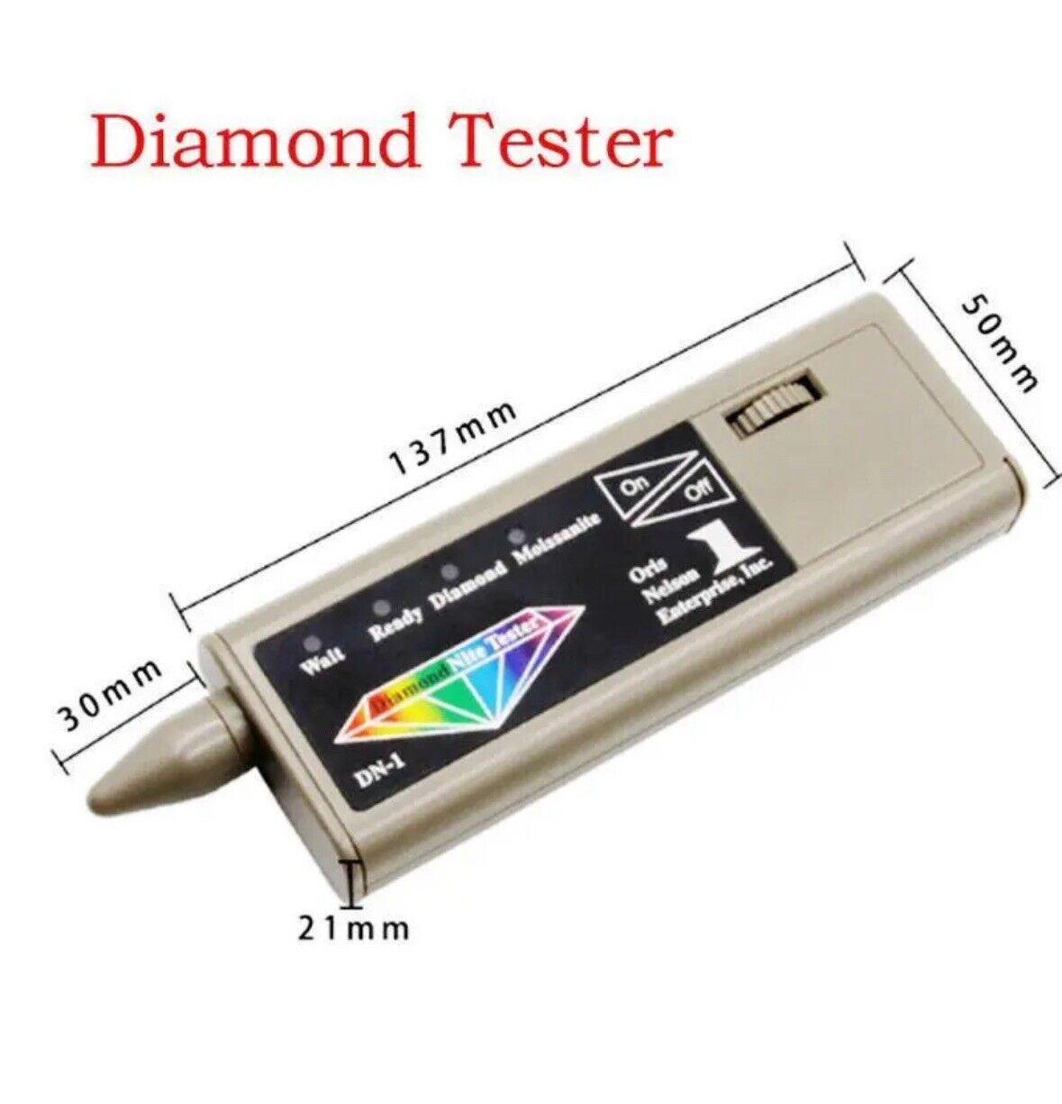 Diamond Nite Dual Tester Test For Diamonds and Moissanite DN-1 Top Quality Item