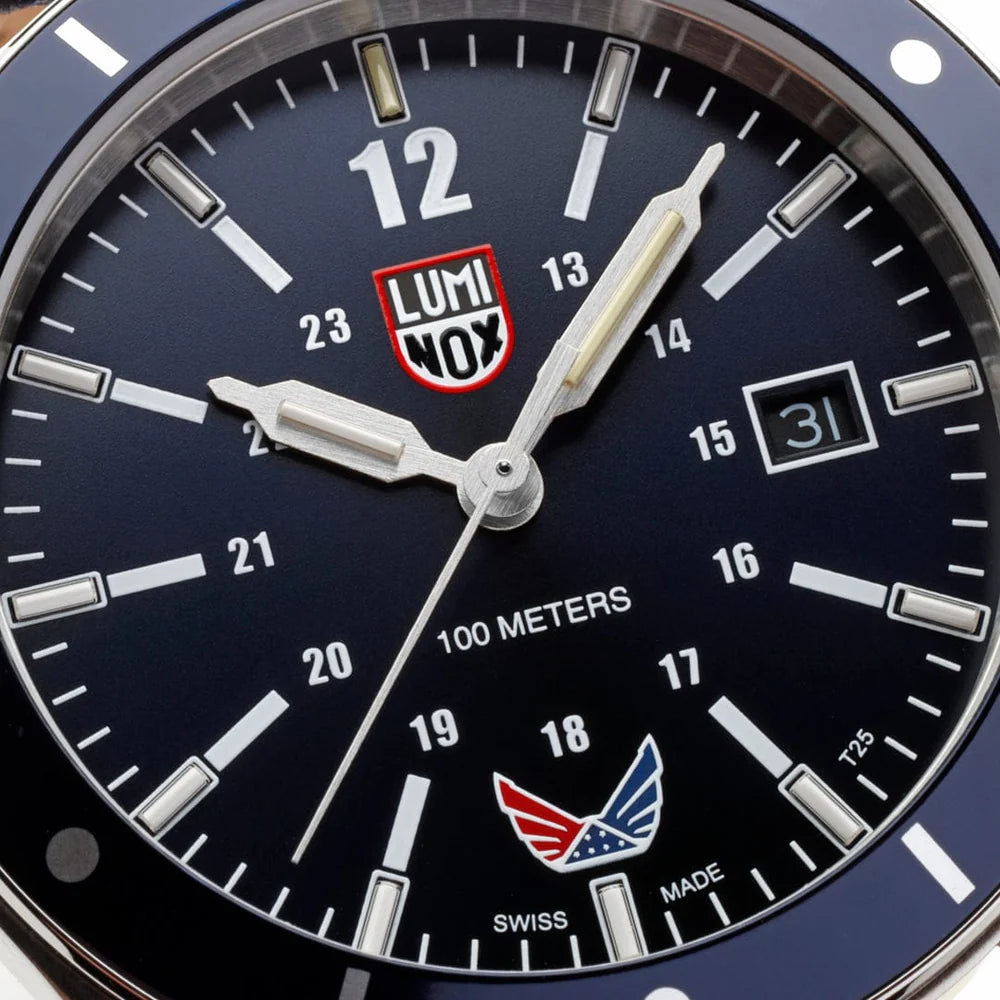 Luminox VOLITION AMERICA Blue Valor Dress Swiss Made Watch 42 mm SKU XS.0913.VOL