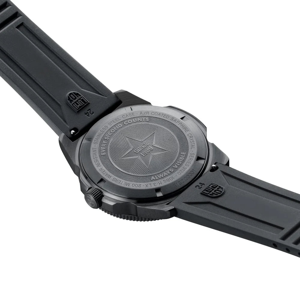 Luminox Pacific Diver 3135.B 44mm Swiss Made Quartz Men’s Dive Watch Red Dial Sapphire Crystal