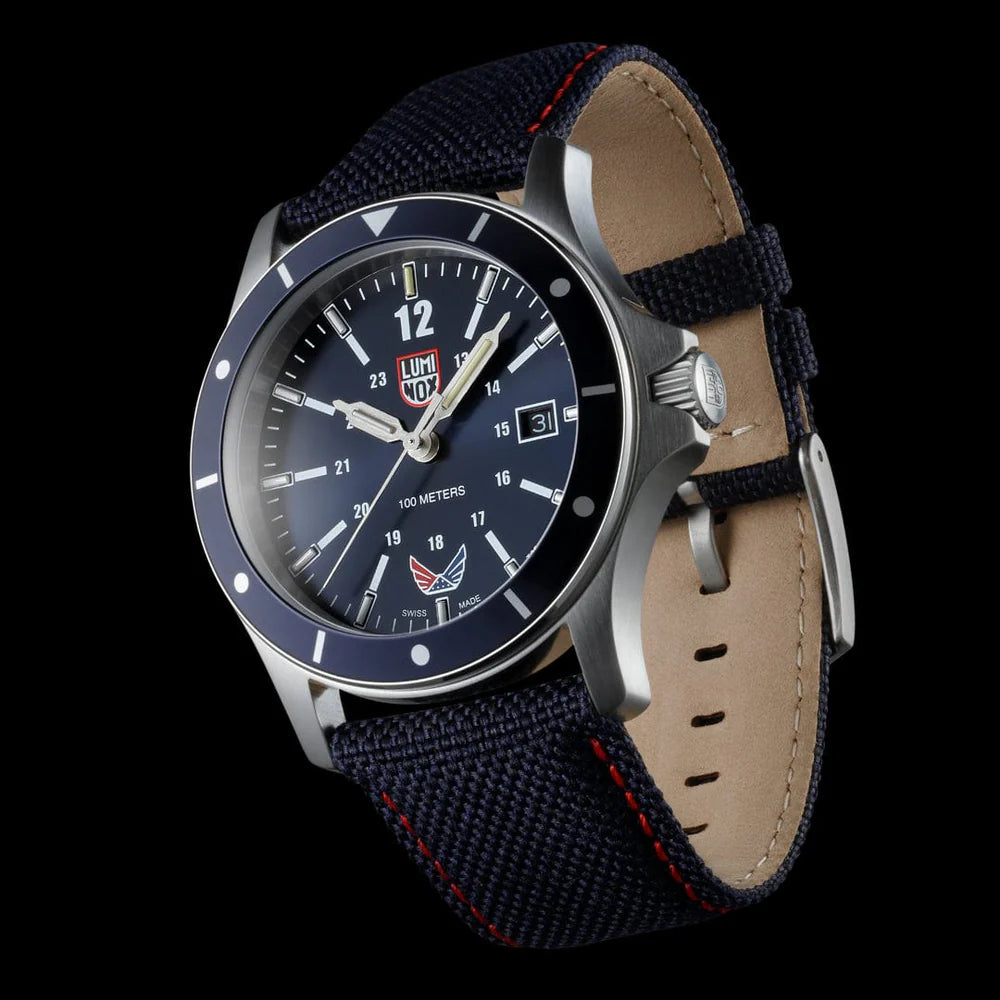 Luminox VOLITION AMERICA Blue Valor Dress Swiss Made Watch 42 mm SKU XS.0913.VOL