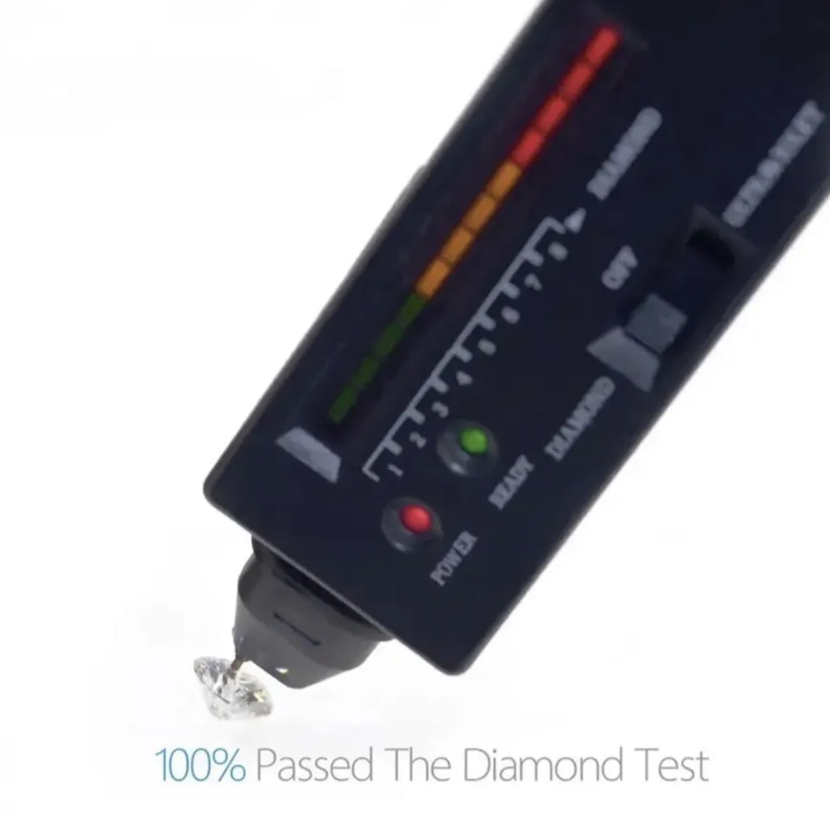 2 Ct Round Brilliant Cut 14K White Gold Solitaire Moissanite Pendant 18” Necklace 8mm Value 995