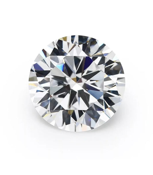 2.00 Ct Round Cut VVS1/D Loose Moissanite Diamond 8mmTop Quality