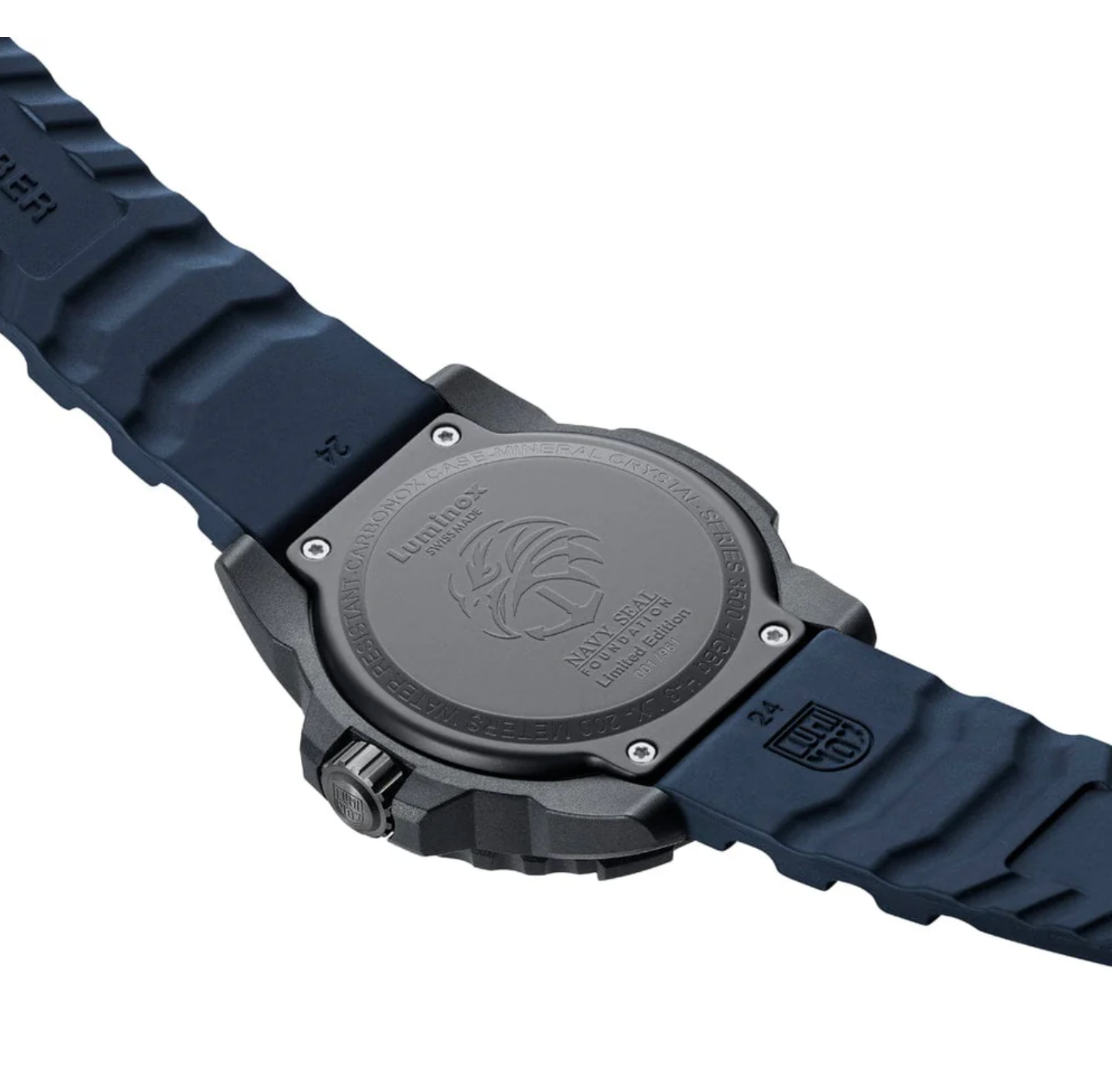Luminox Navy SEAL 3505 NSF Guardian 45mm Swiss Dive Watch XS.3505.NSF.N Sapphire Crystal