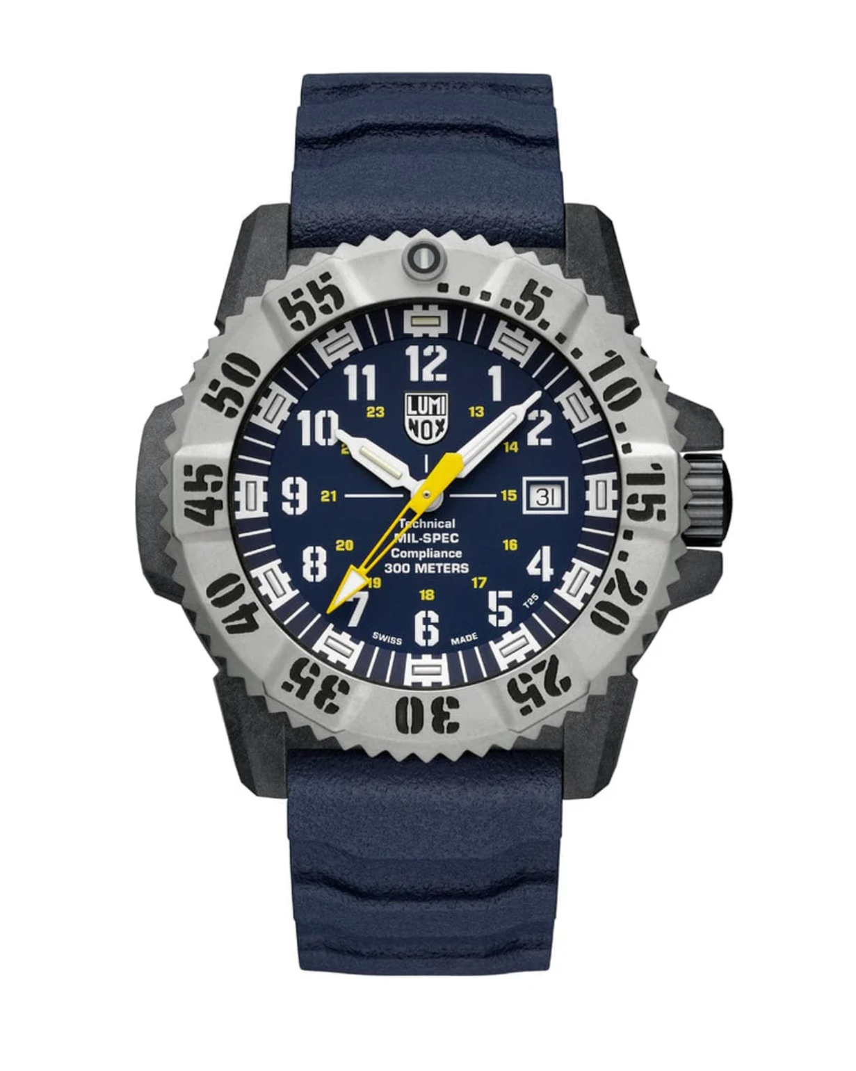 Luminox XL.3355.2 MIL-SPEC Military Carbonox 46 mm Rubber Quartz Men's Watch Sapphire Crystal