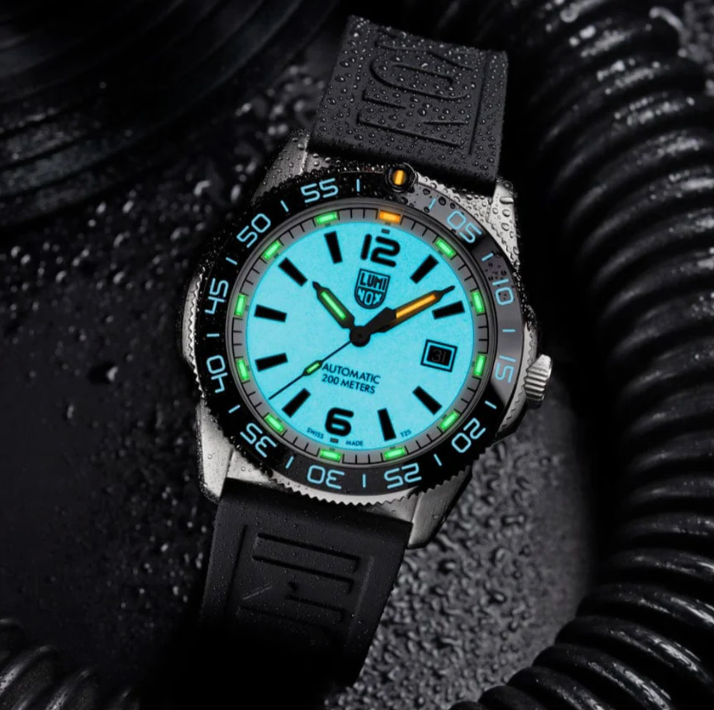 Luminox Pacific Diver Automatic Midnight Mariner Dive Watch XS.3101.H.SET