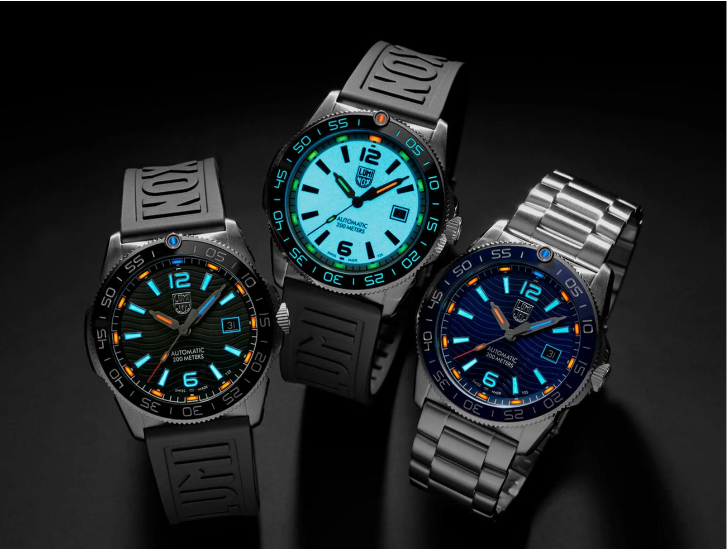 Luminox Pacific Diver Automatic Midnight Mariner Dive Watch XS.3101.H.SET