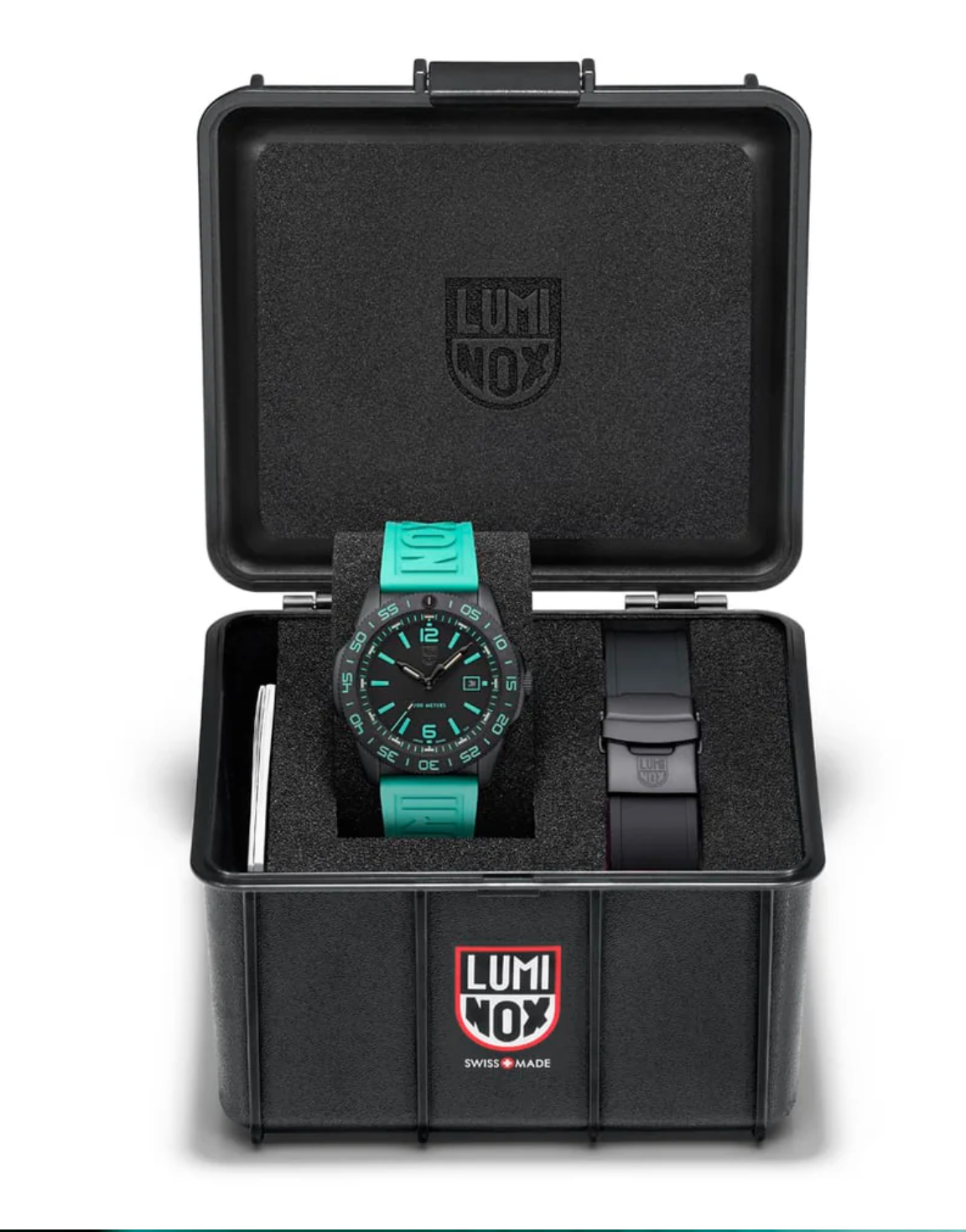 Luminox Pacific Diver 44mm Teal Limited Edition Swiss Dive Watch XS.3124.N.SET