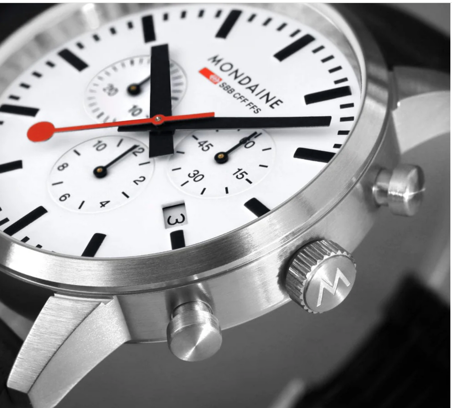 Mondaine NEO Chronograph MSD.41411.LBV Swiss Made 41mm Sapphire Swiss Made Watch