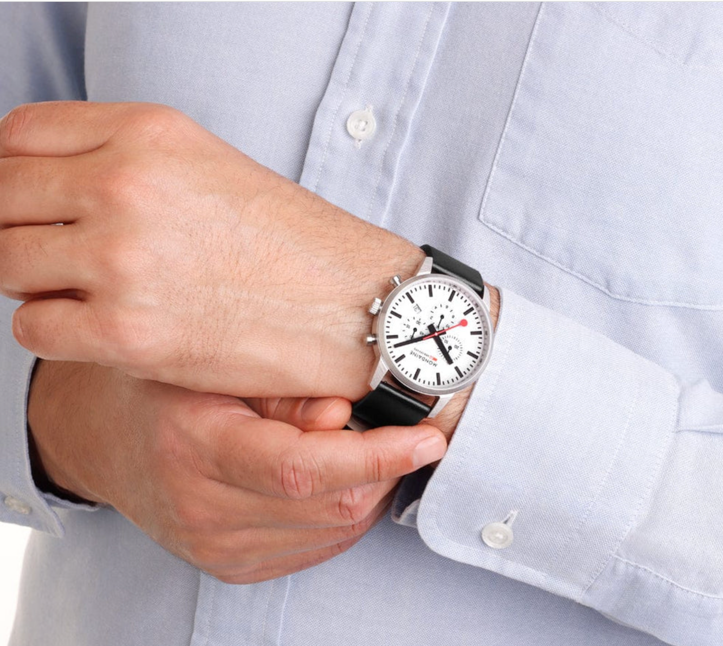 Mondaine NEO Chronograph MSD.41411.LBV Swiss Made 41mm Sapphire Swiss Made Watch