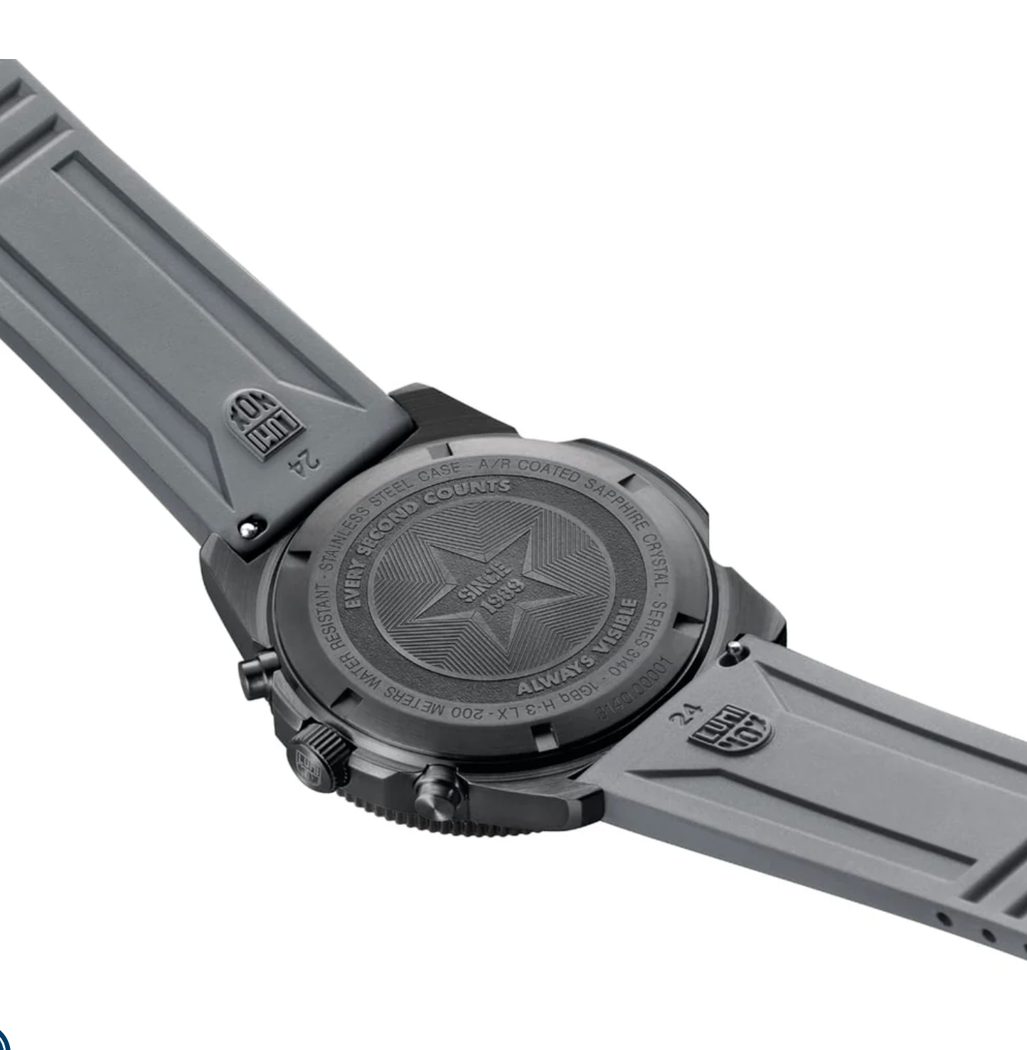Luminox XS.3148 Pacific Diver Chronograph 44mm Graphite Grey Swiss Watch 200M