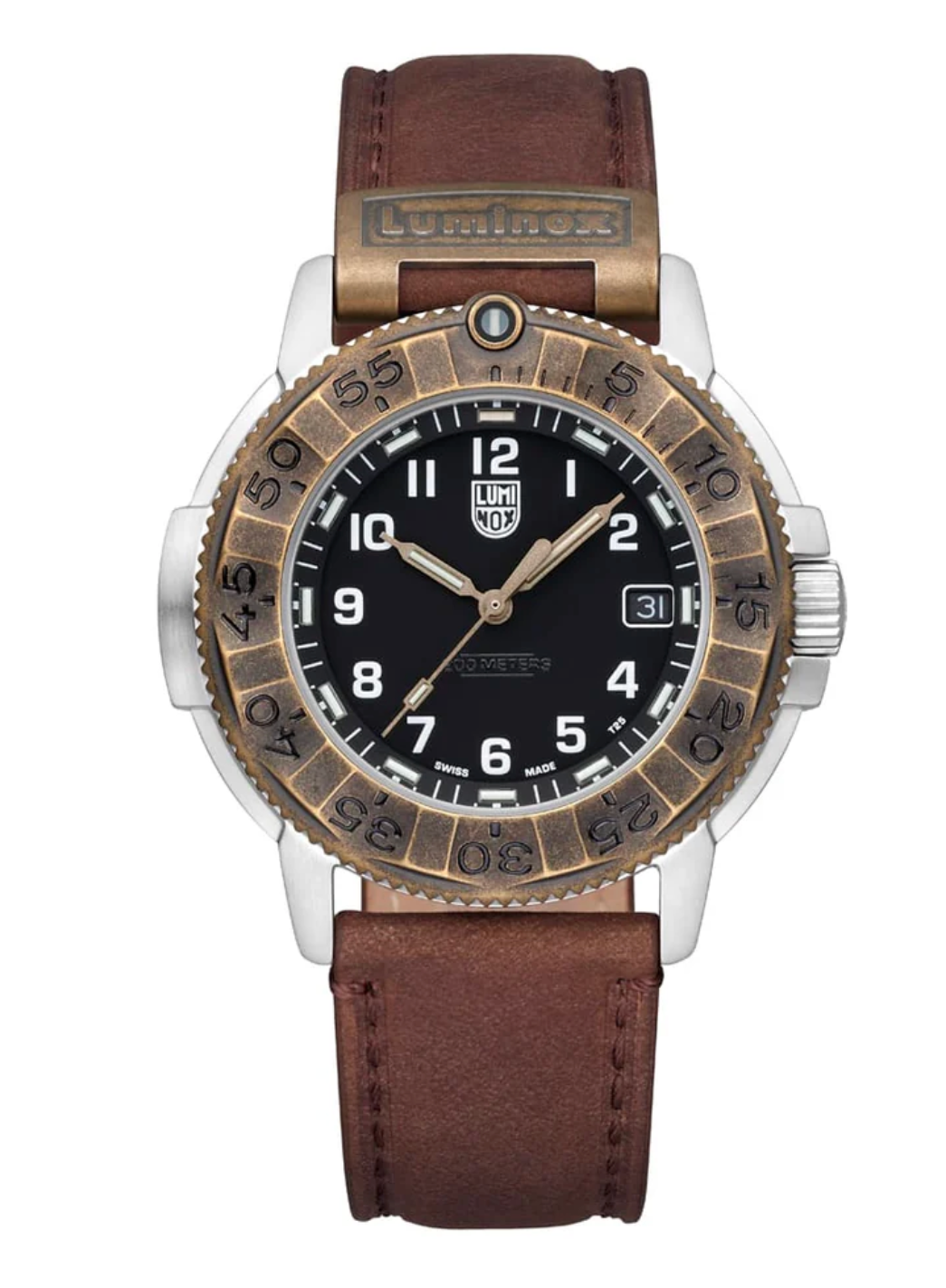 Luminox XL.1301.LG Adventure 43mm Swiss Quartz Sapphire Crystal 200M Men's Watch