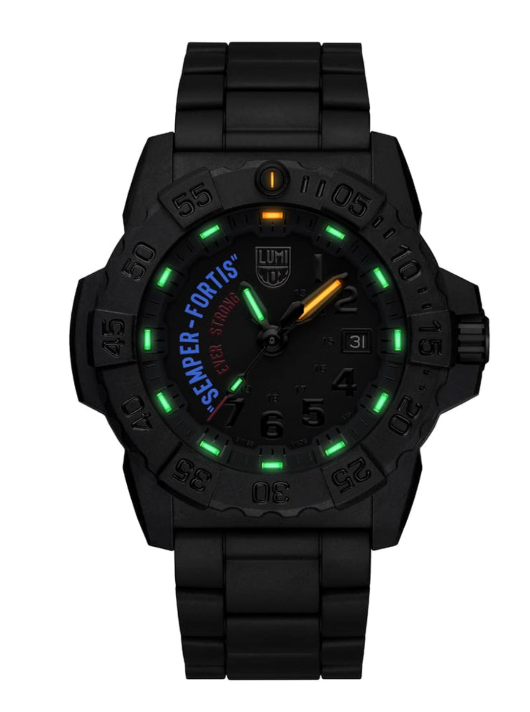 Luminox XS.3515.N Navy SEAL 3500 Semper Fortis Limited Edition Swiss Watch 45mm