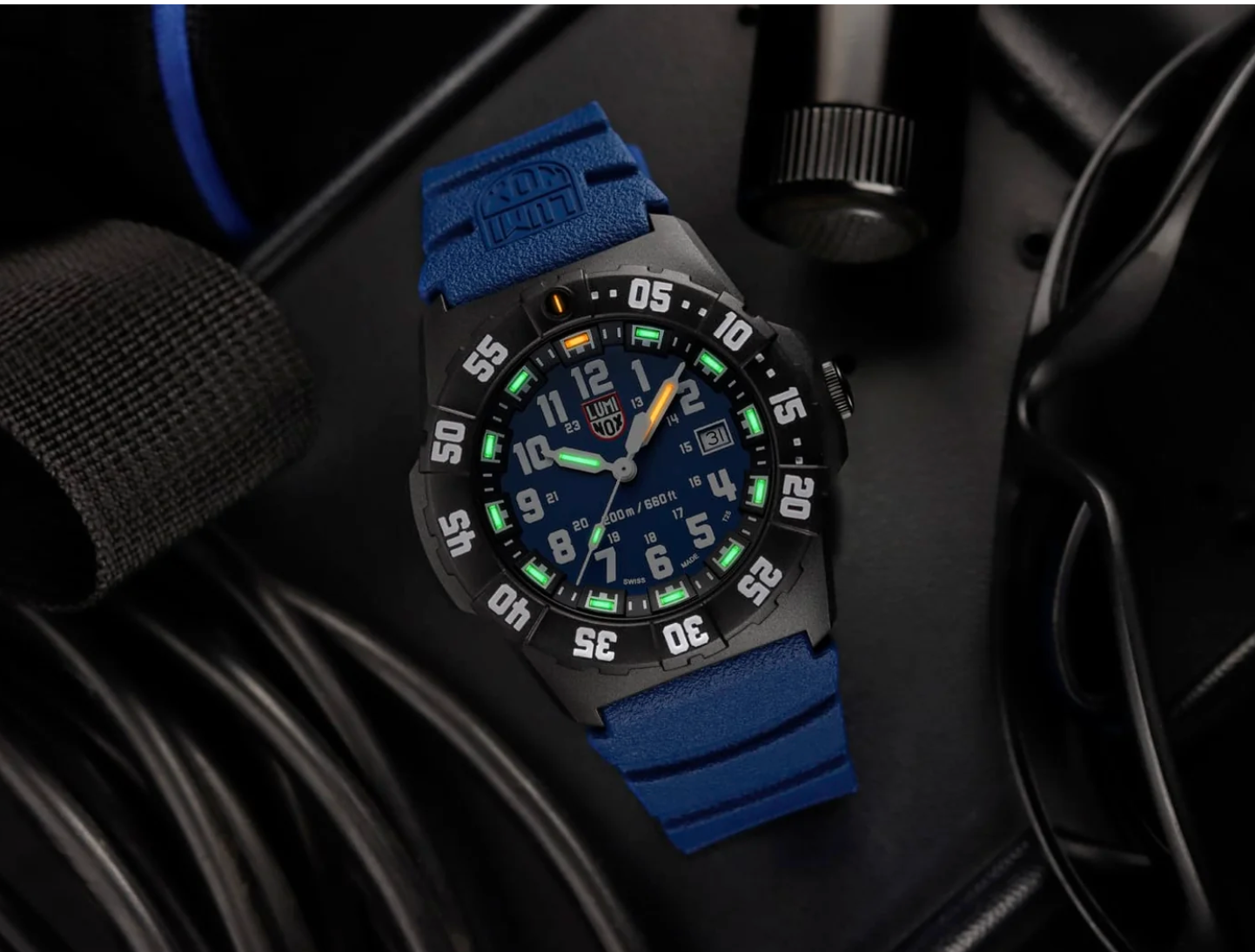 Luminox Navy SEAL 3550 XS.3553 Swiss Made Tactical Watch 200M Water Resistant 44