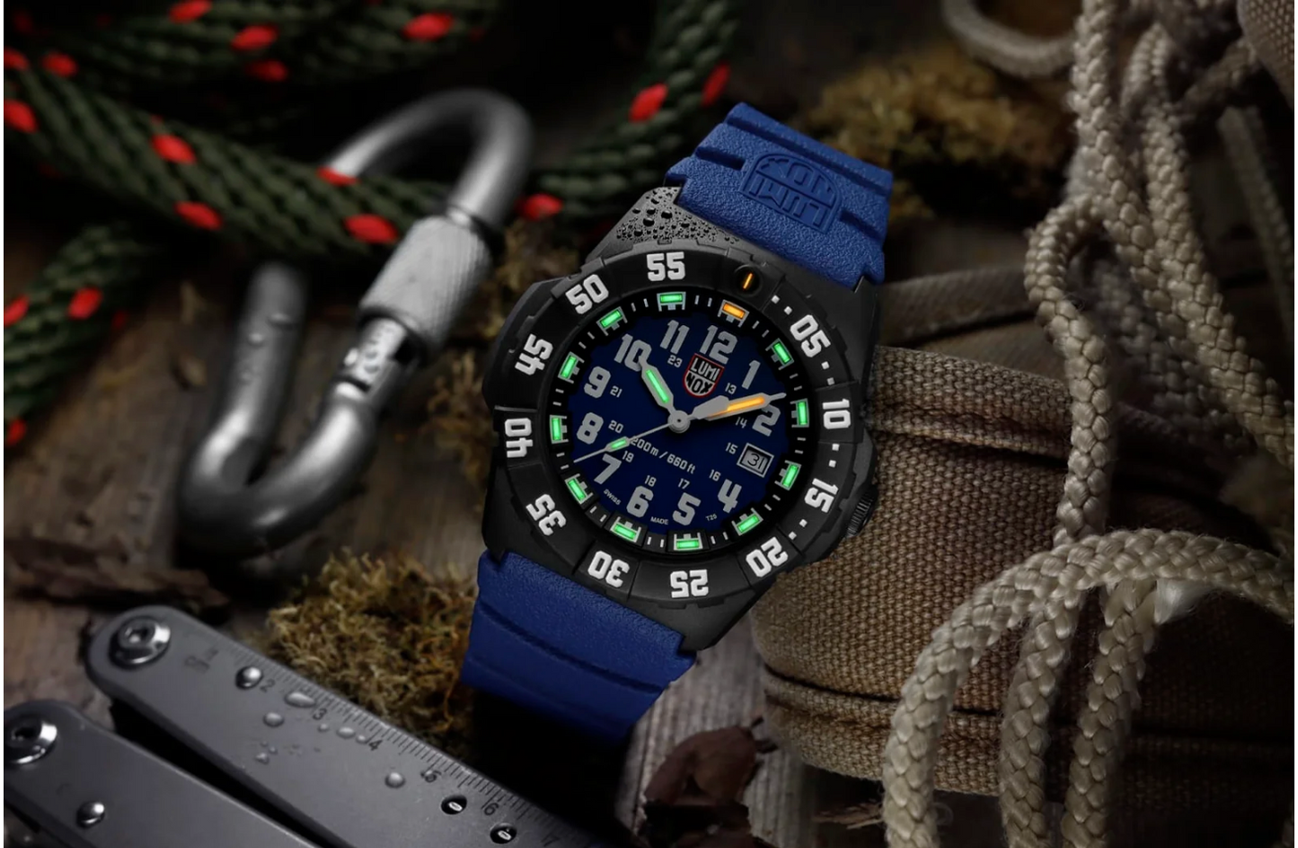 Luminox Navy SEAL 3550 XS.3553 Swiss Made Tactical Watch 200M Water Resistant 44