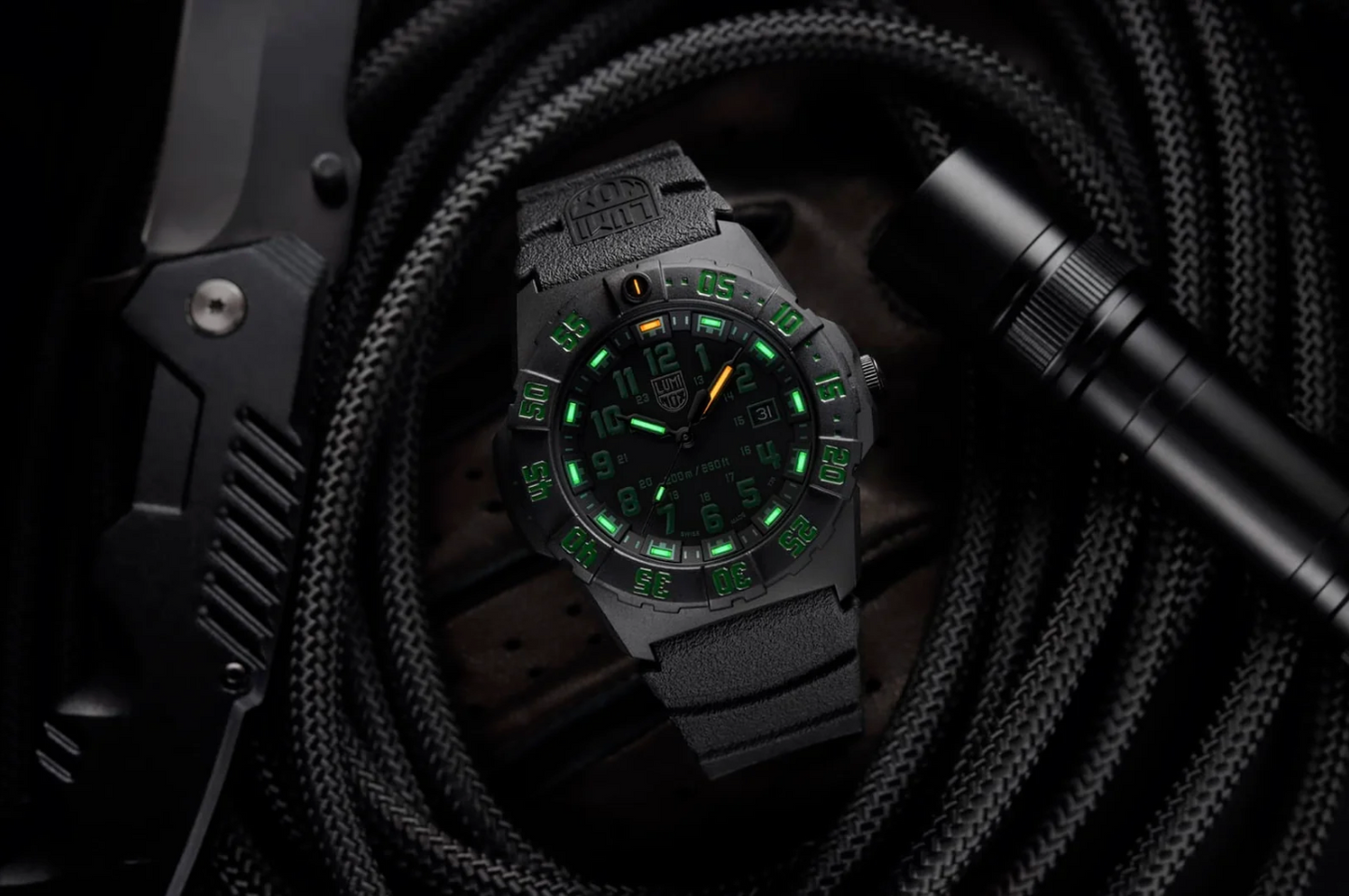 Luminox XS.3567 Navy SEAL 3550 44mm Swiss Made Quartz Watch Sapphire Crystal