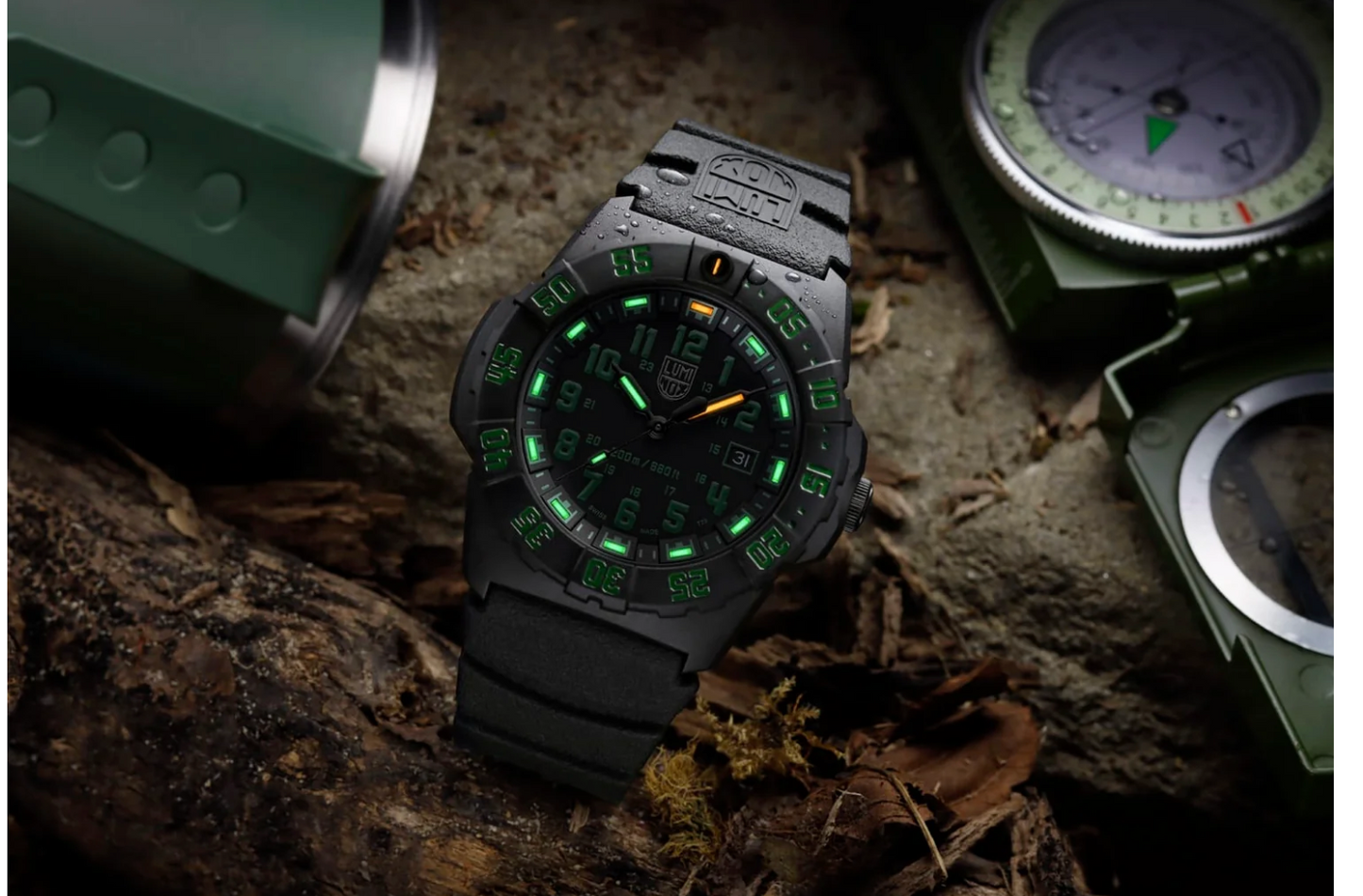 Luminox XS.3567 Navy SEAL 3550 44mm Swiss Made Quartz Watch Sapphire Crystal