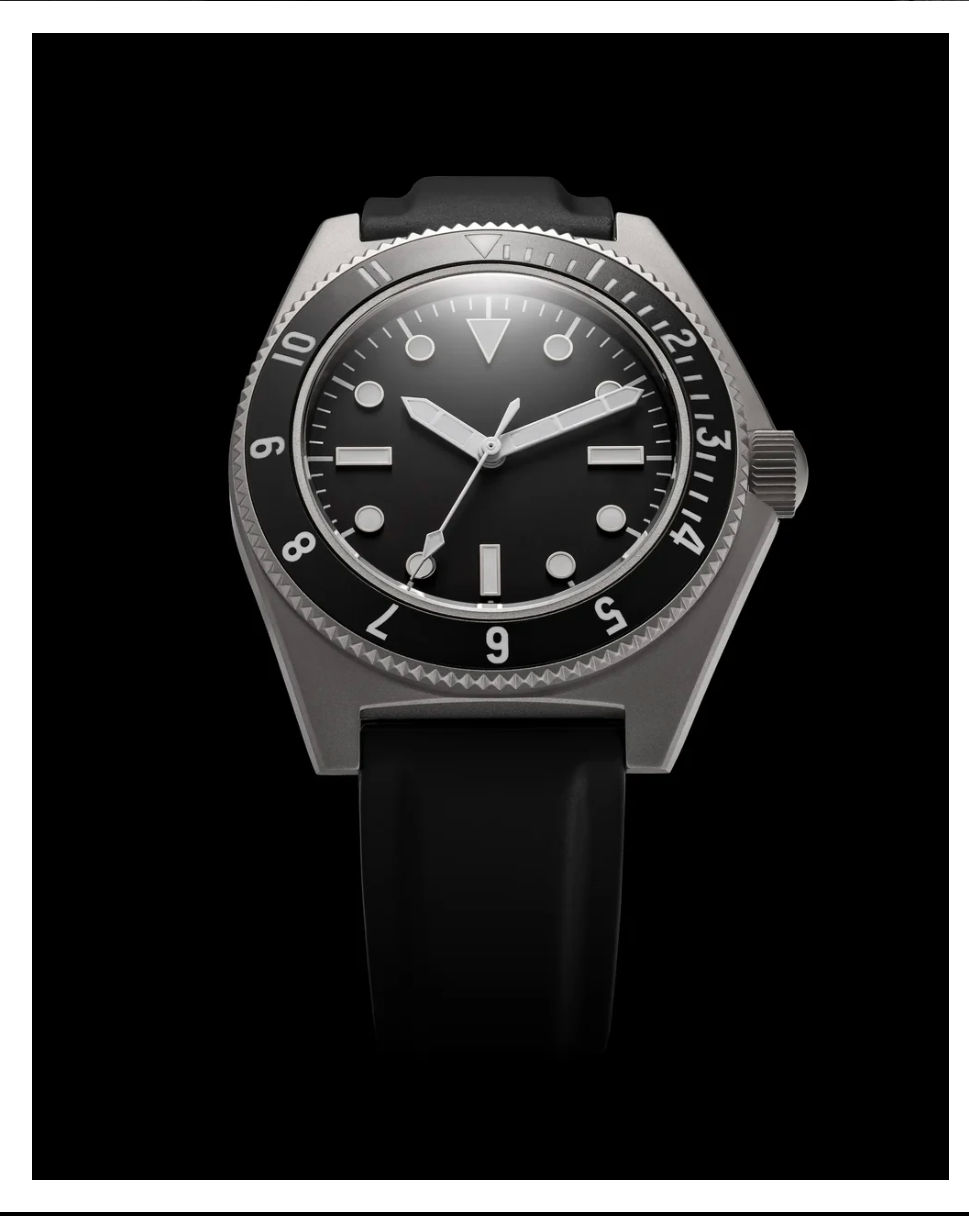 BENRUS Type 1 MIL SPEC 39.5mm Swiss Automatic Sapphire Crystal T1MS-SS-B-395 Watch