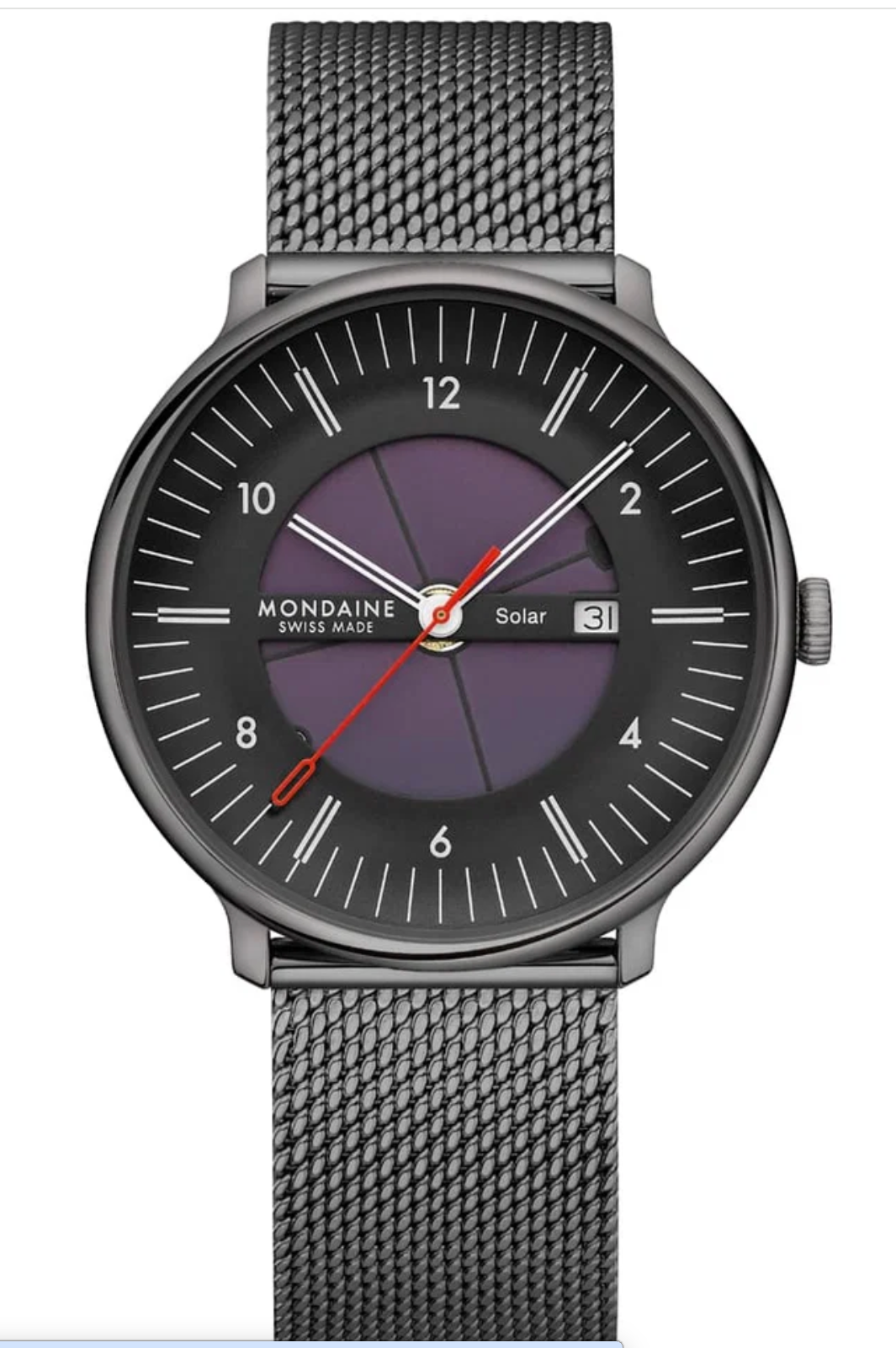Mondaine Doppio Skeleton Solar Watch 41mm Swiss Made MLE.41921 Sapphire Crystal