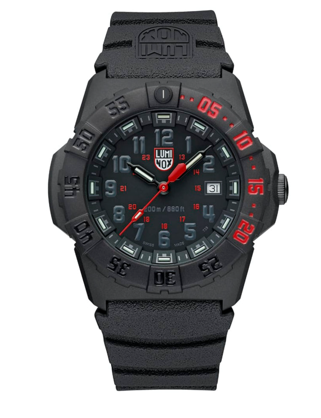 Luminox Navy SEAL 3550 44mm Military Dive Watch Swiss Made XS.3565 Sapphire Crystal