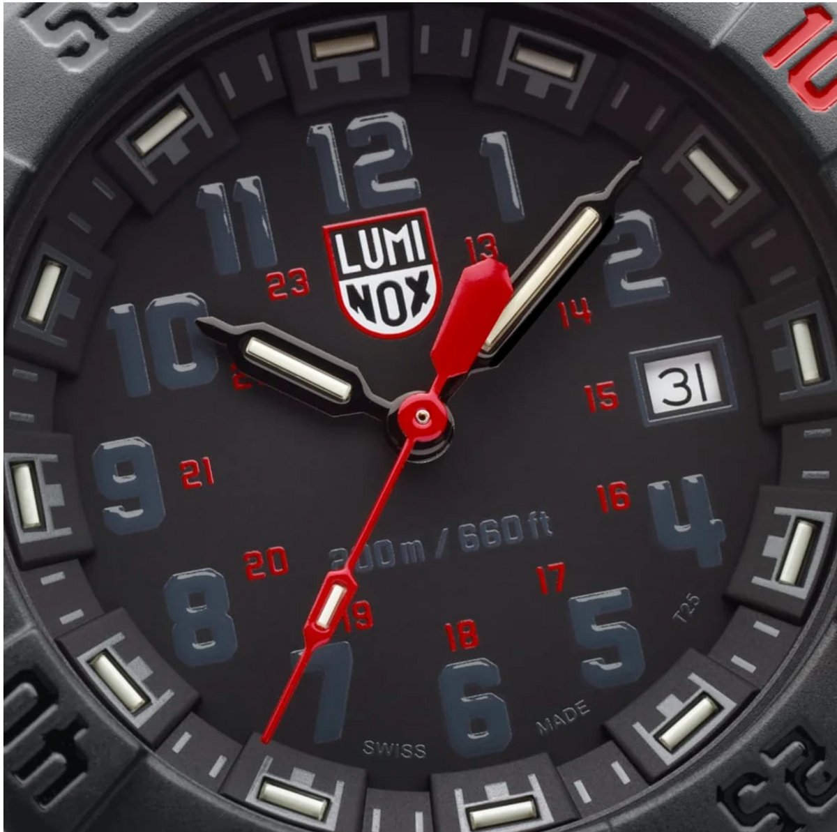 Luminox Navy SEAL 3550 44mm Military Dive Watch Swiss Made XS.3565 Sapphire Crystal