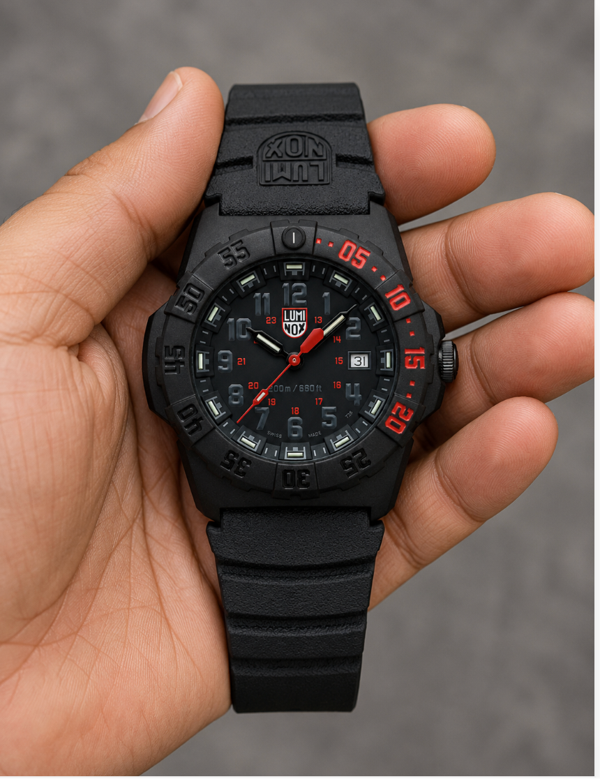 Luminox Navy SEAL 3550 44mm Military Dive Watch Swiss Made XS.3565 Sapphire Crystal
