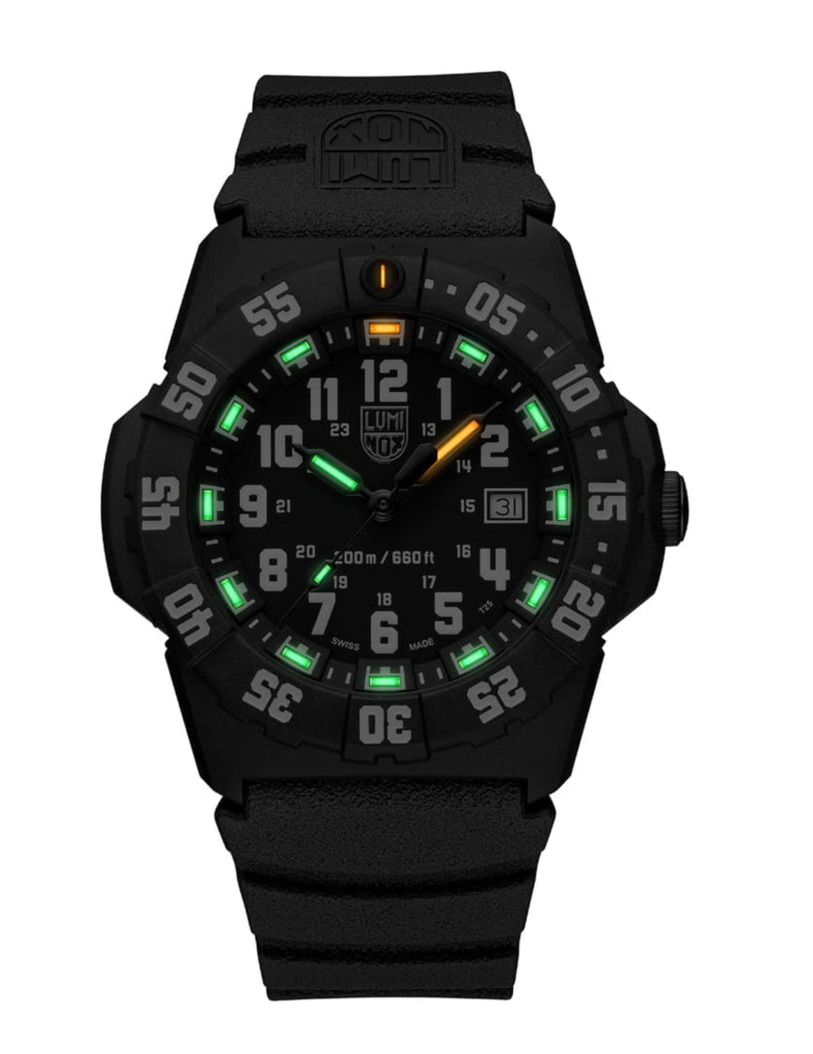 Luminox Navy SEAL XS.3551 44mm Swiss Made Military Dive Watch Sapphire Crystal