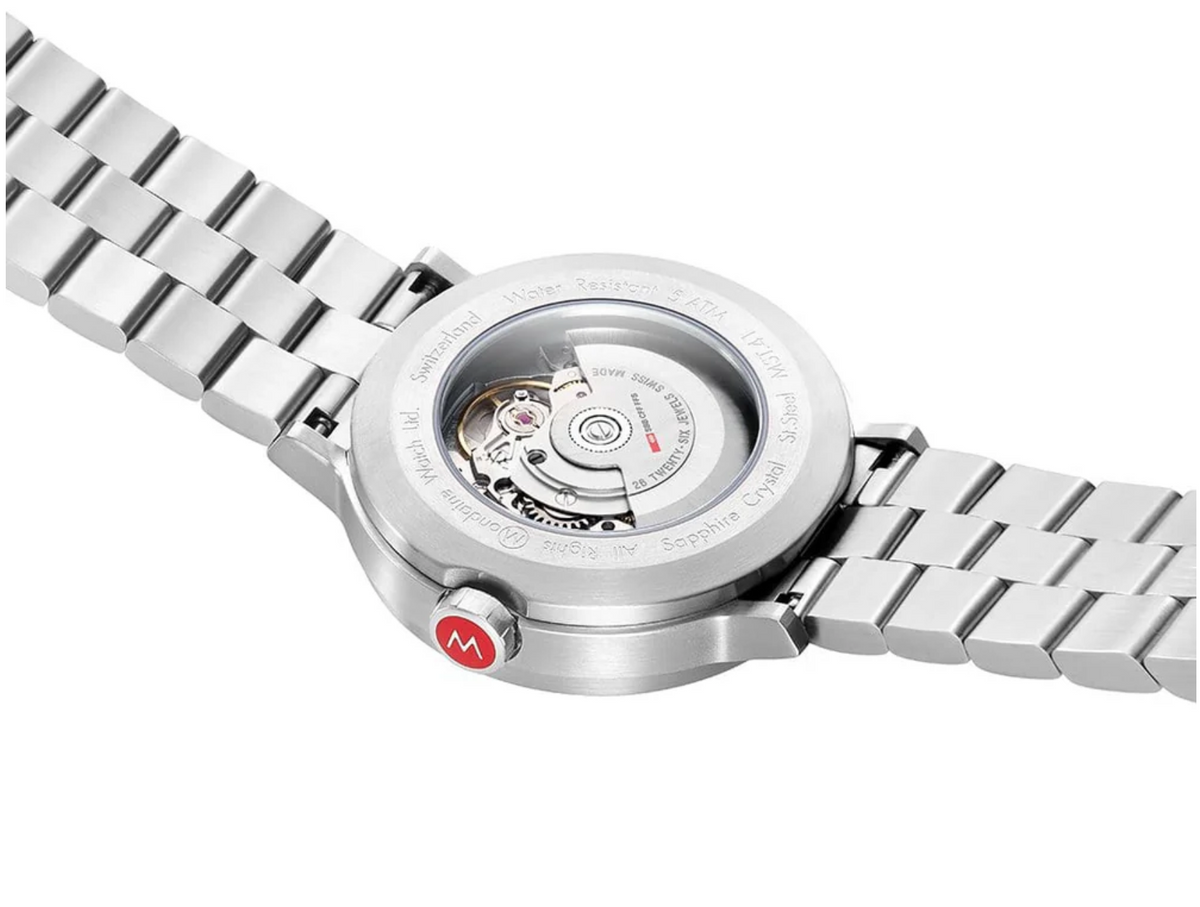 Mondaine Original Automatic Swiss Made Watch 41mm Sapphire Crystal MST.4161B.SJ