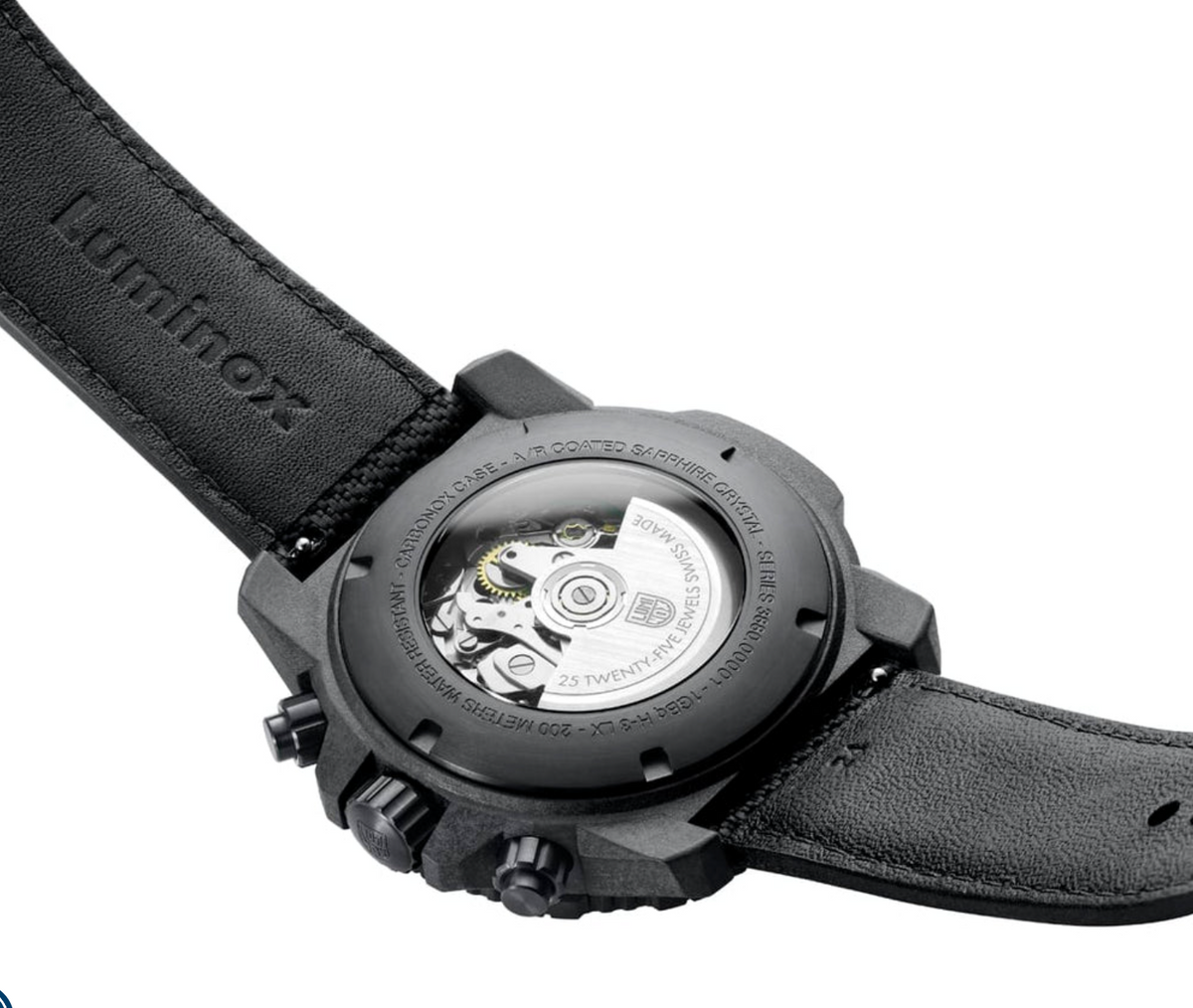 New Luminox XS.3881 Master Carbon SEAL Automatic Chronograph 45mm Swiss Made Men's Watch