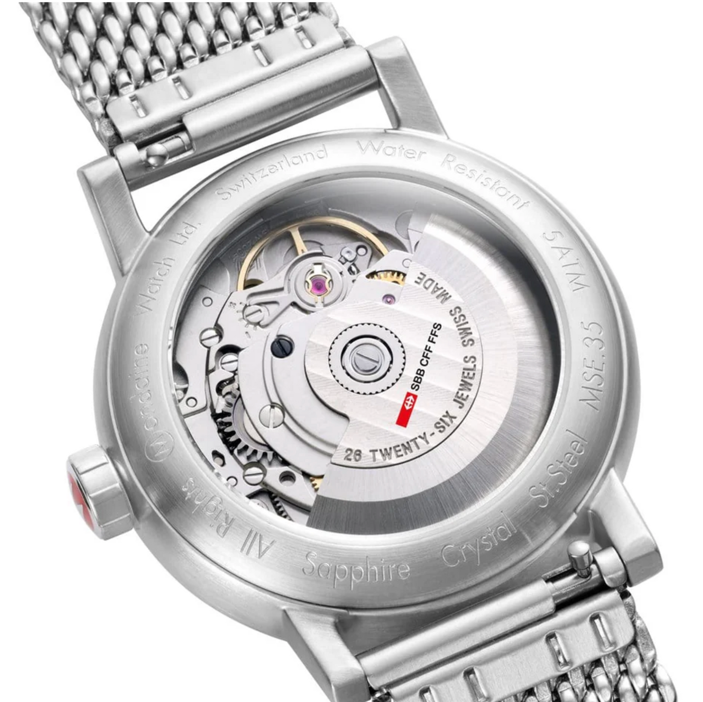 Mondaine EVO2 Automatic Stainless Steel 40 mm MSE.40610.SM Swiss Made Watch