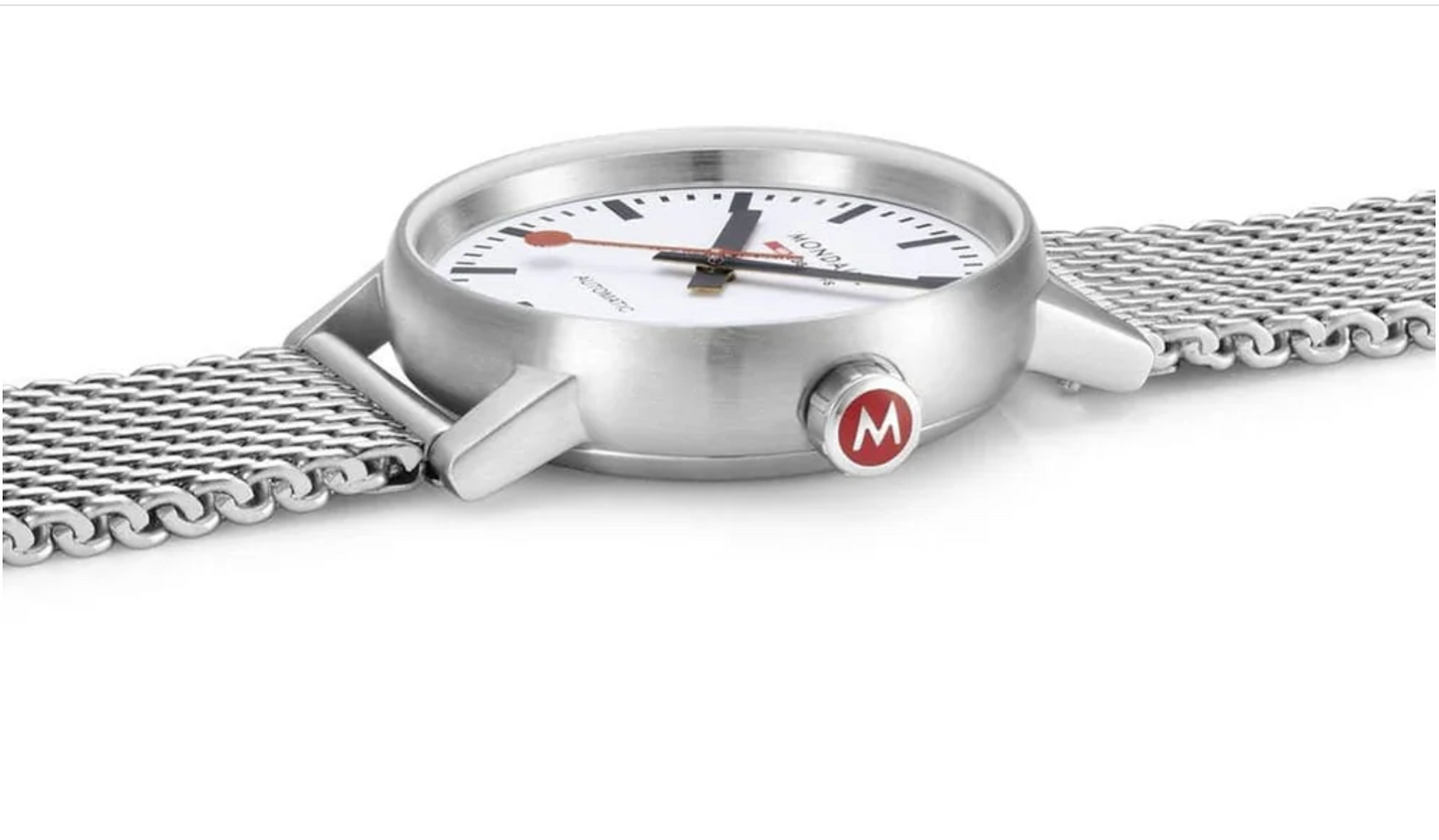 Mondaine EVO2 Automatic Stainless Steel 40 mm MSE.40610.SM Swiss Made Watch