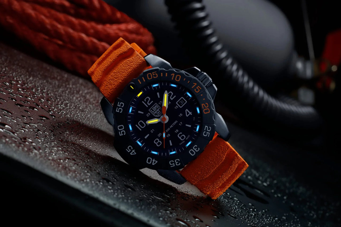 Luminox Navy SEAL Foundation Back to the Blue Diver Watch 45mm XS.3253.CBNSF.SET